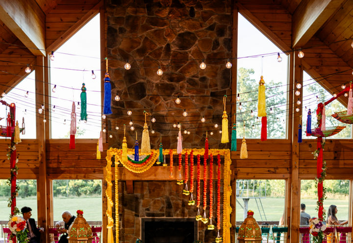 Wedding at Boulder Ridge Lodge at Liberty