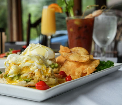 Brunch at Seven Springs Helen's Restaurant