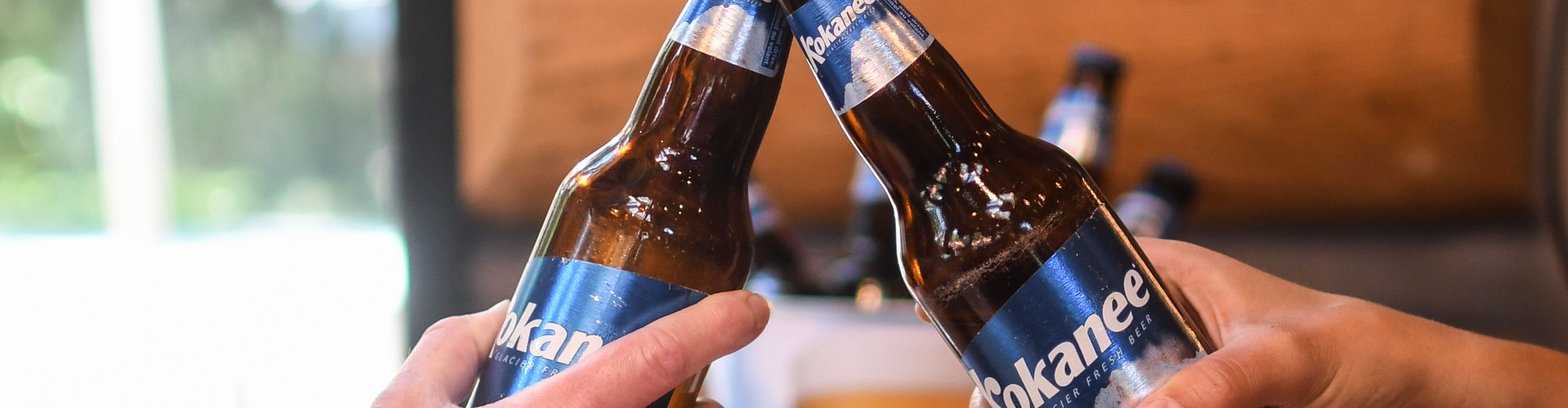 Resort Guests Enjoy Lunch at Merlin's Bar & Grill at Whistler Blackcomb