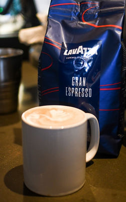 Coffee at Rendezvous Cappuccino Bar at Whistler Blackcomb