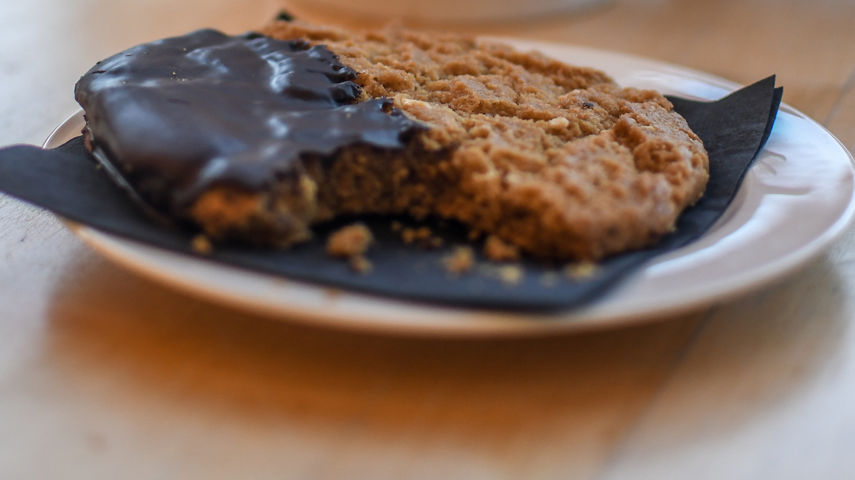 Coffee and a Treat at Rendezvous Cappuccino Bar at Whistler Blackcomb