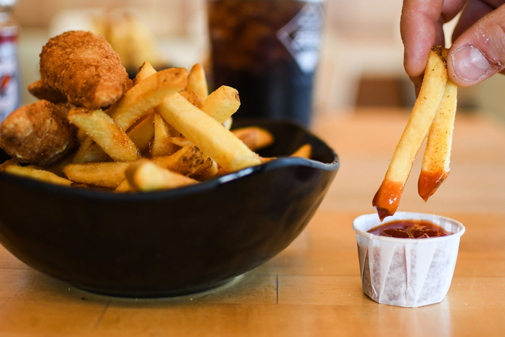 Fried Chicken Tenders and Fries at Rendezvous at Whistler Blackcomb