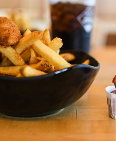 Fried Chicken Tenders and Fries at Rendezvous at Whistler Blackcomb