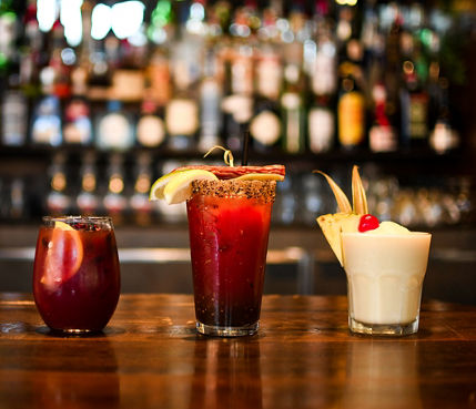 Cocktail Lineup at Garibaldi Lift Co. Bar & Grill at Whistler Blackcomb