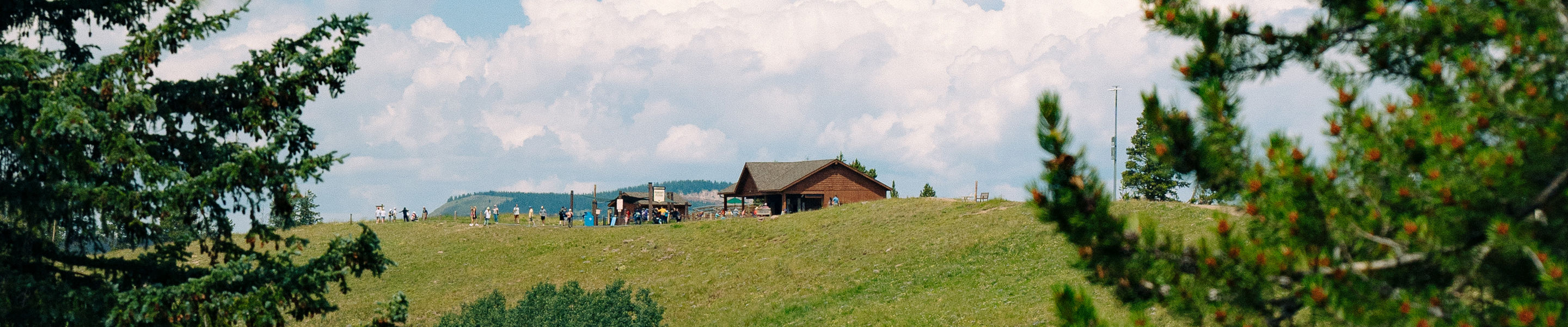 Summer Scenic Shot of Vail Landscape