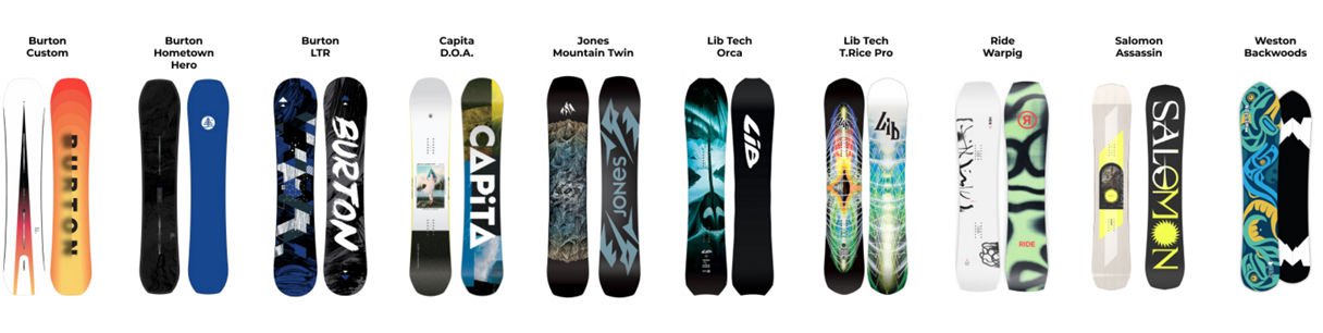 Epic Pass Gear Product Image of Mens Snowboards