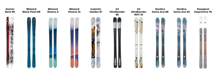 Epic Pass Gear Product Image of Womens Skis