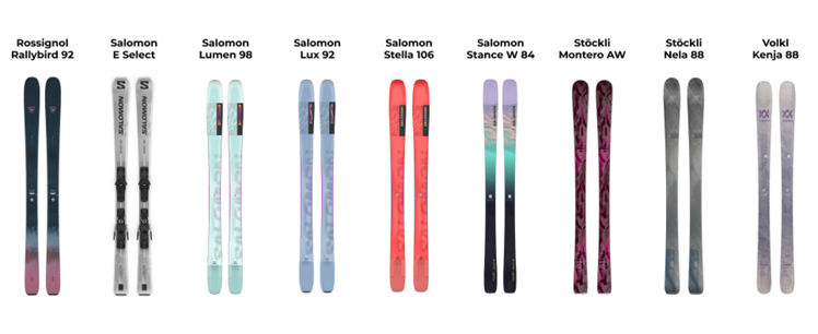 Epic Pass Gear Product Image of Womens Skis