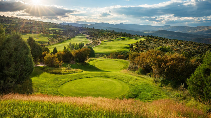 Scenic Shot of Beaver Creek Red Sky Golf Course