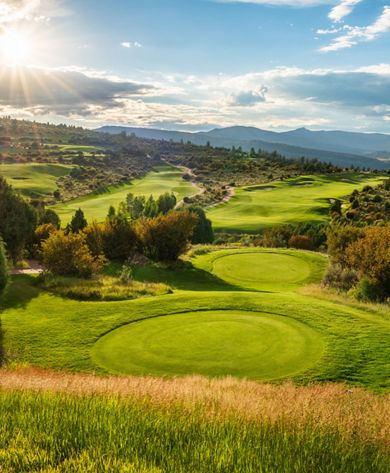 Scenic Shot of Beaver Creek Red Sky Golf Course