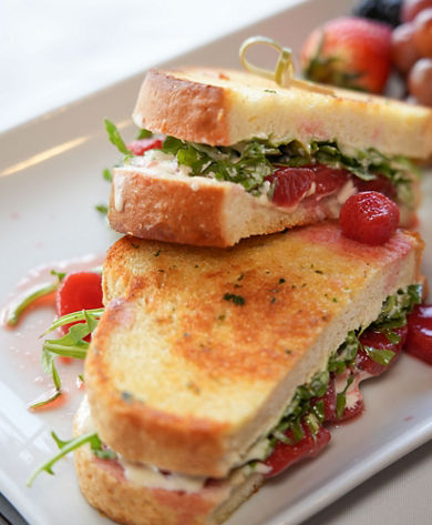 Lunch at Seven Springs Slopeside Restaurant