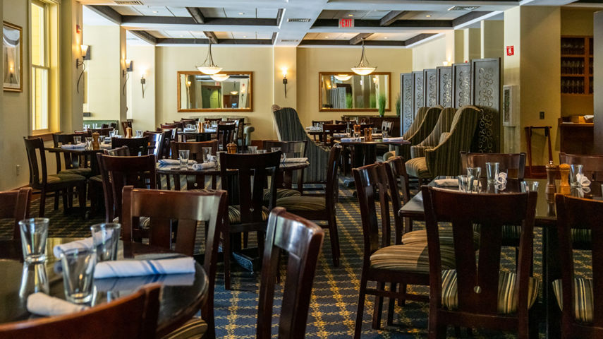 Interior of Coleman Brook Tavern at Okemo