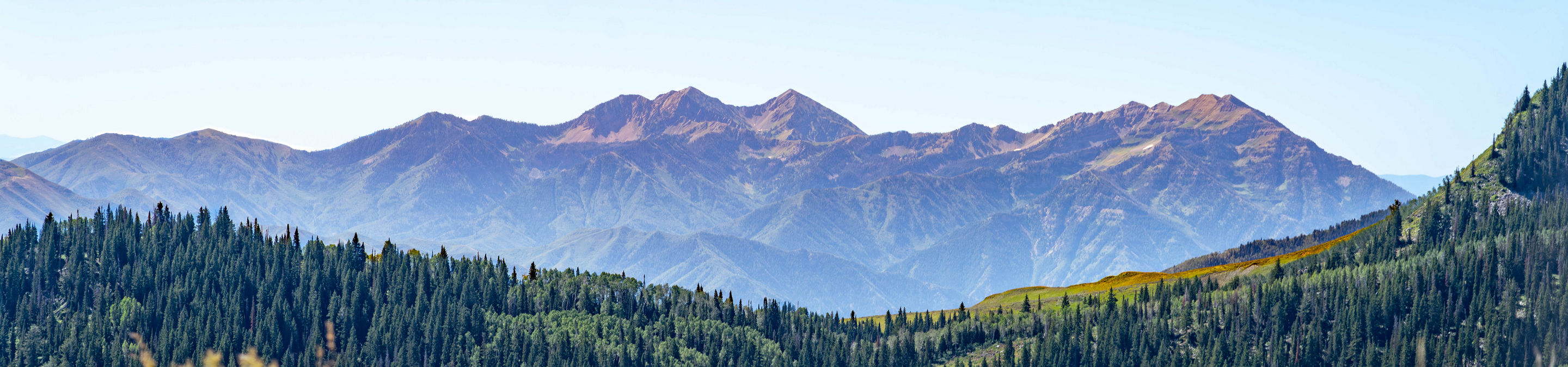 Fall Scenic of Mountain at Park City