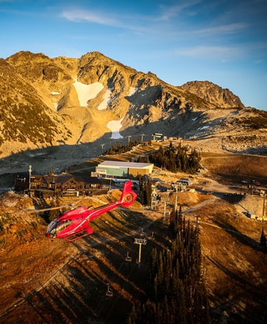 Scenic Images of Blackcomb Helicopters at Whistler Blackcomb