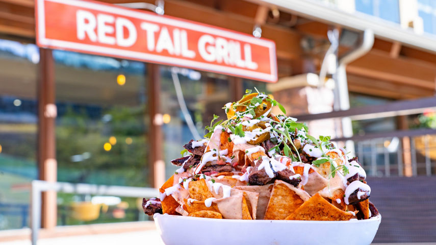 Food Dish at Red Tail Grill at Park City