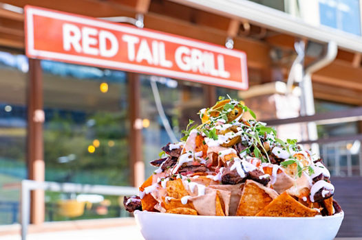 Food Dish at Red Tail Grill at Park City