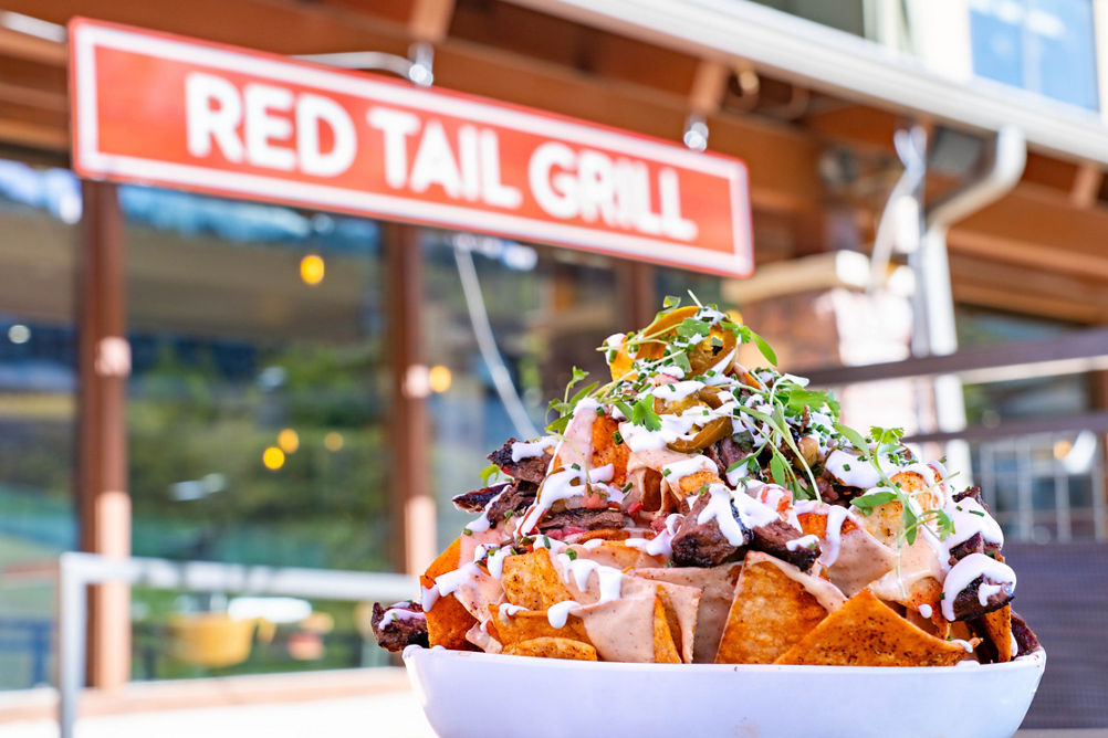 Food Dish at Red Tail Grill at Park City