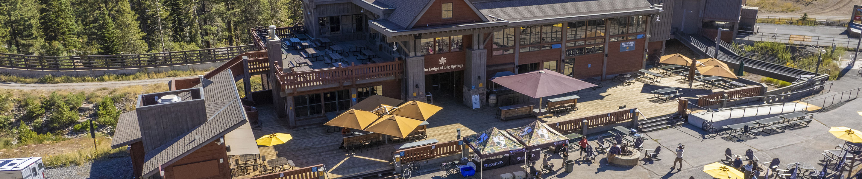 Aerial View of The Lodge at Big Springs
