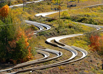 Scenic Shot of Park City Alpine Slide