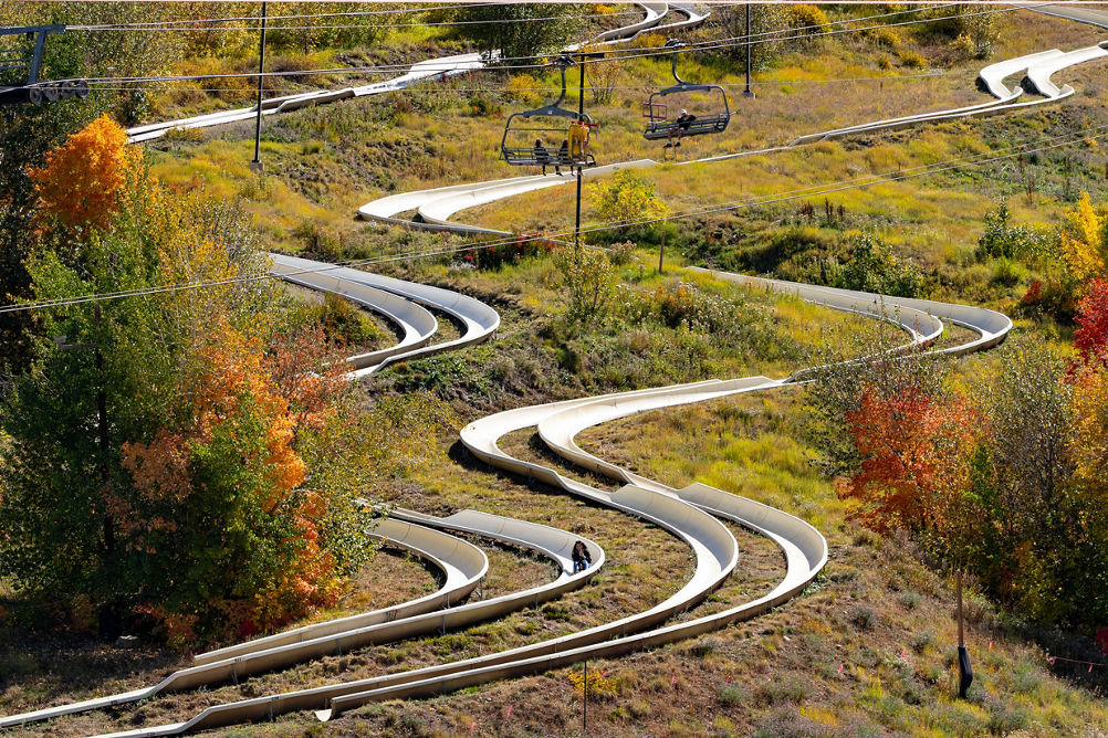 Scenic Shot of Park City Alpine Slide