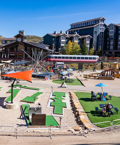 Mini Golf Course at Park City