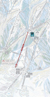 Park City Winter 2023-24 Trail Map