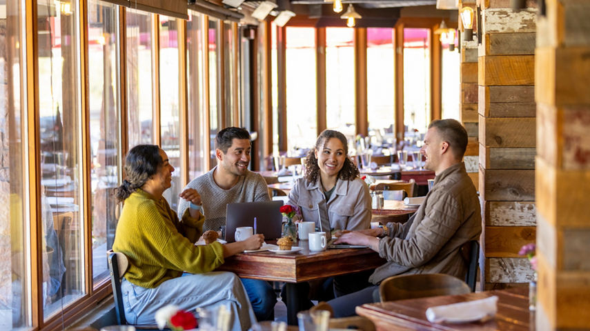 Group Working Session at Red Tail Grill at Park City