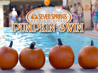 Seven Springs Pumpkin Swim 2023 Event Promo