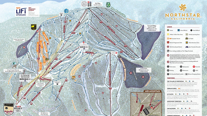 Keystone Mountain Interactive Map