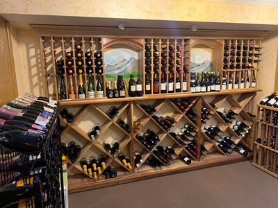 Wine Display at Market Wine and Spirits at Beaver Creek