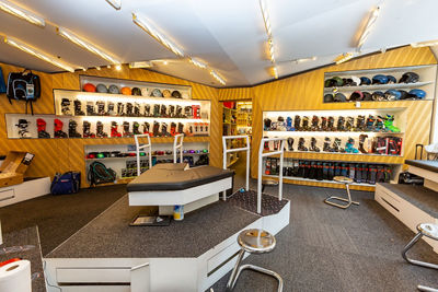 Interior of Sureboot Retailer at Beaver Creek