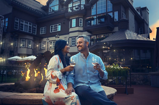 Couple Drinking at Beaver Creek Resort Company