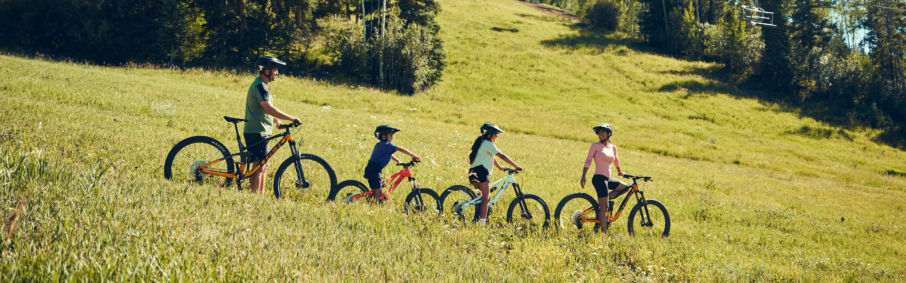 Family Mountain Biking at Beaver Creek Resort Company