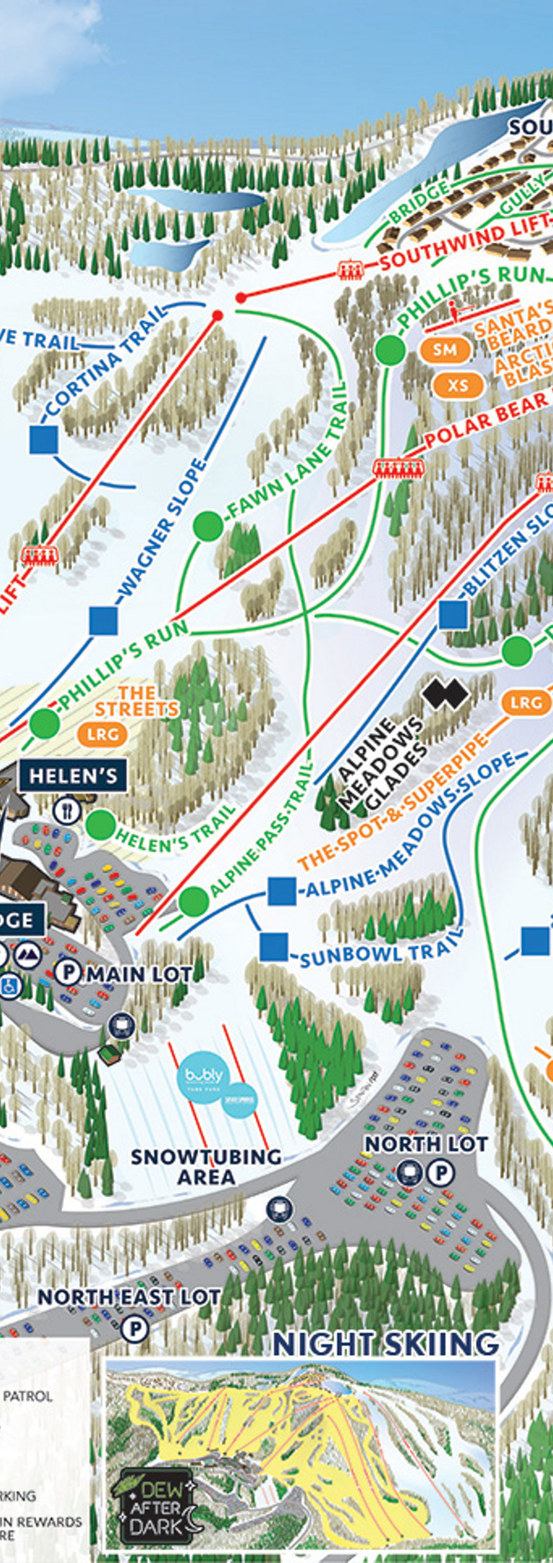 Keystone Mountain Interactive Map