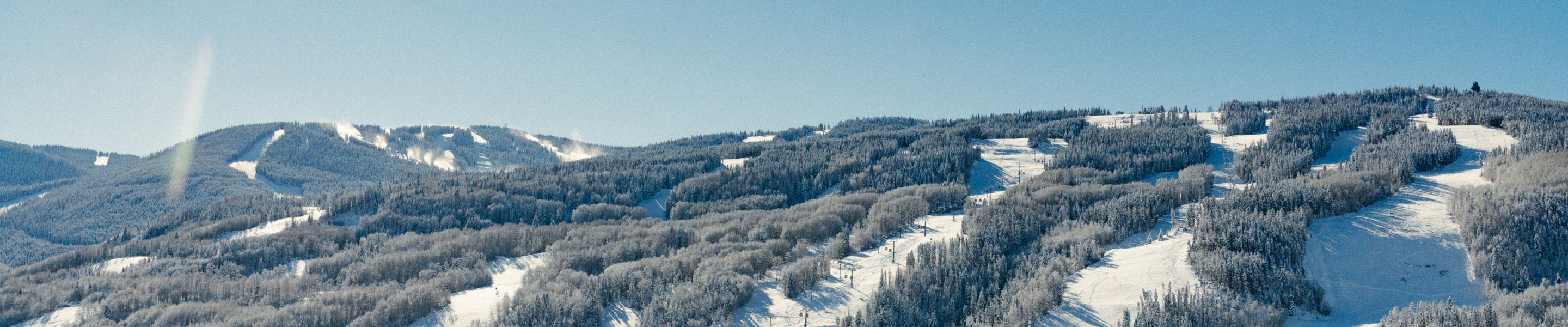 Winter Scenic Shot of Vail Resort Base