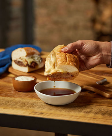 Prime Rib Sandwich at Beaver Creek Spruce Saddle