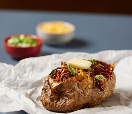 BBQ Brisket Baked Potato at Breckenridge Ten Mile