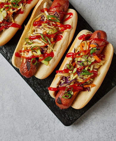 BBQ Korean Slaw Dog at Heavenly East Peak