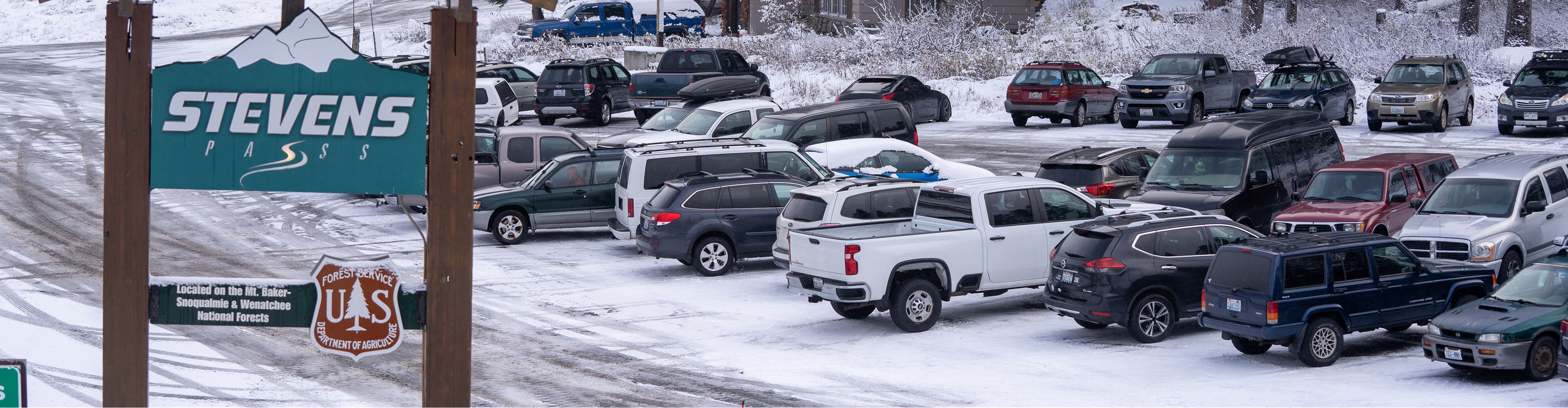 Stevens Pass Parking Lot