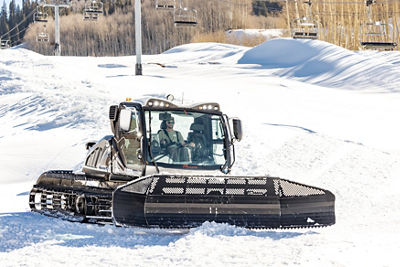 Snow Grooming at Crested Butte