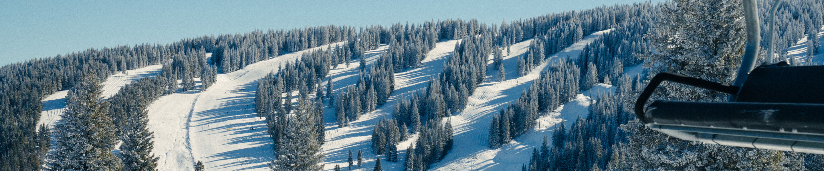 Scenic Winter Vail Landscape