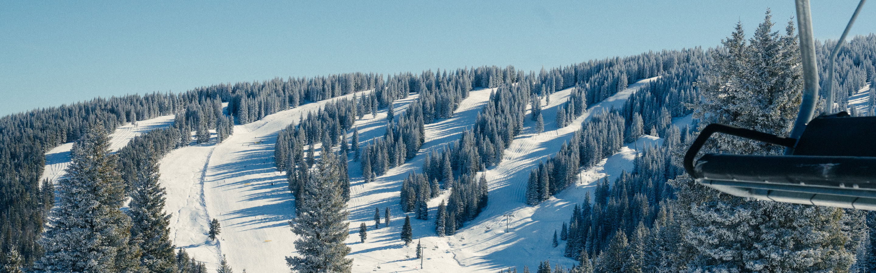 Scenic Winter Vail Landscape