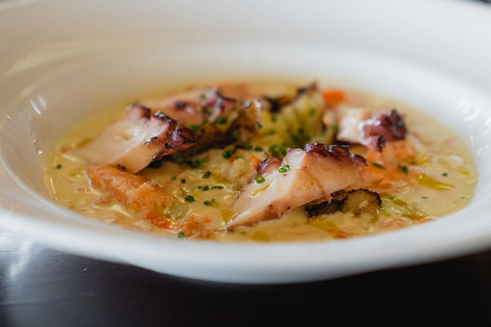 Starter Soup Dish at Whistler Blackcomb Steeps Grill 