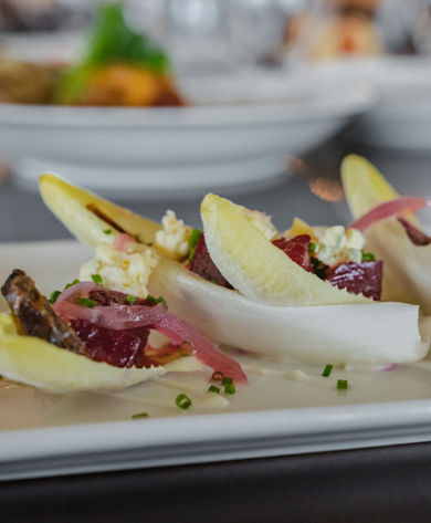 Starter Salad Dish at Whistler Blackcomb Steeps Grill 