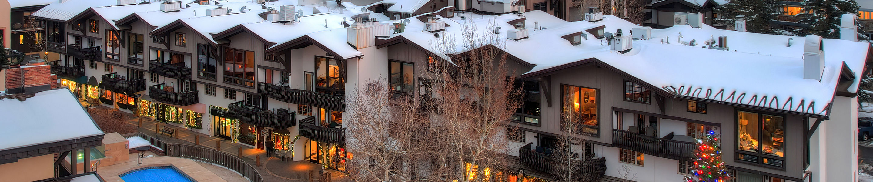 Winter 2023 Holiday Time at Vail Village