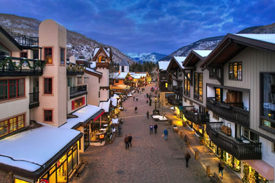 Winter 2023 Holiday Time at Vail Village