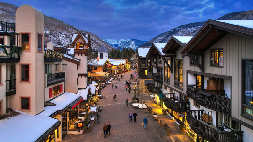 Winter 2023 Holiday Time at Vail Village