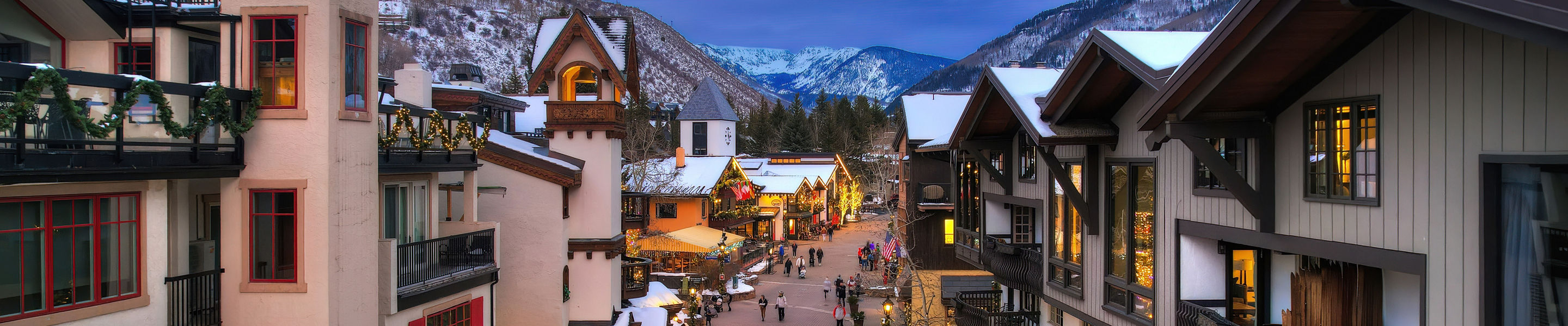 Winter 2023 Holiday Time at Vail Village