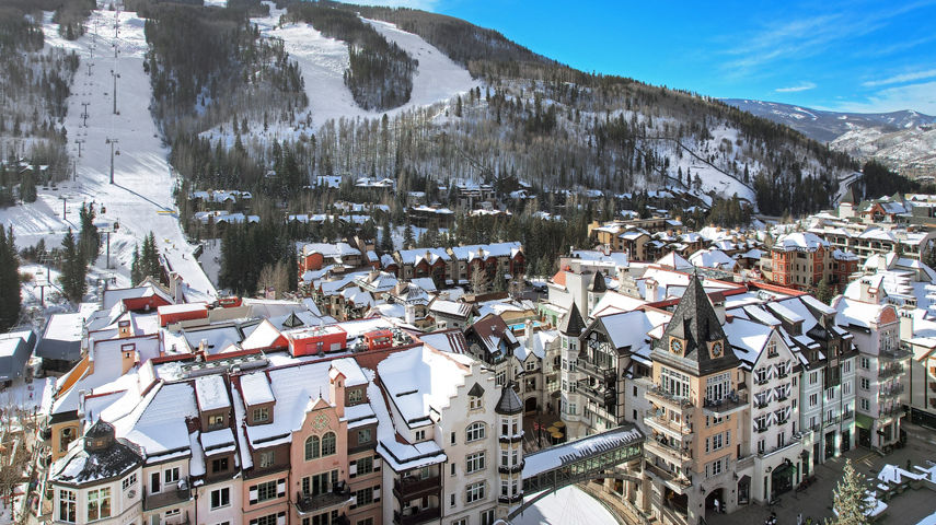 Winter 2023 Holiday Exterior of the Arrabelle at Vail