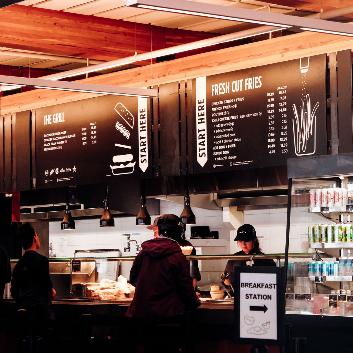Interior of Whistler Blackcomb Rendezvous